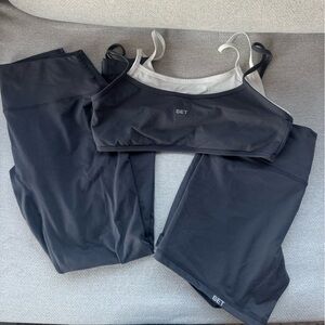 Set Active Formcloud Grey and White Activewear Set
